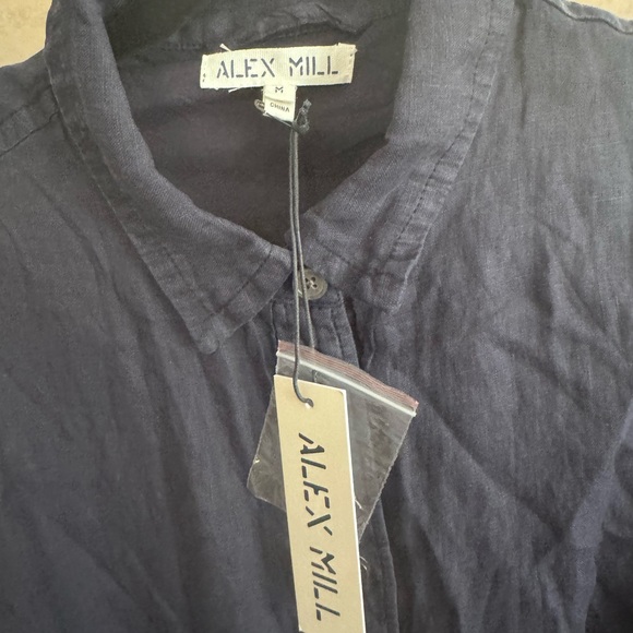 Alex Mill Lili Shirt Dress in Linen - Picture 4 of 9